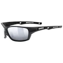Sportbril Uvex  Sportstyle 232 P Black Mat / Polavision Mirror Silver (Cat. 3)