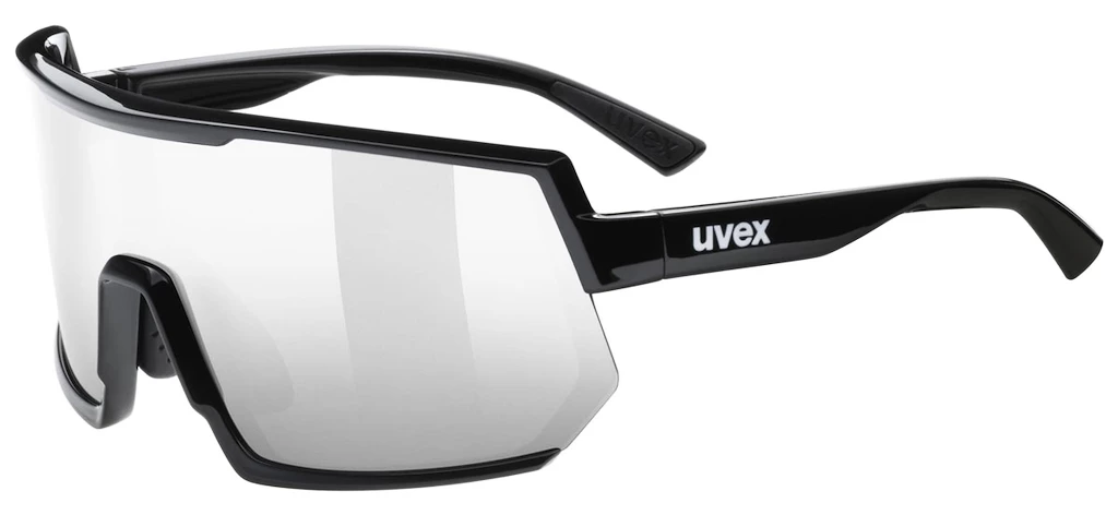 Sportbril Uvex  Sportstyle 235 Black/Mirror Silver (Cat. 3)