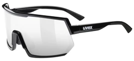 Sportbril Uvex Sportstyle 235 Black/Mirror Silver (Cat. 3)