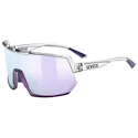 Sportbril Uvex  Sportstyle 235 Clear-Met Purp/Mir.Lav (S5330039416)