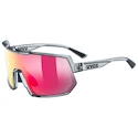 Sportbril Uvex  Sportstyle 235 Smoke Trans./Mir.Red (S5330039116)