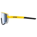 Sportbril Uvex  Sportstyle 236 Set Sunbee-Black Mat/Mir.Silver Cat. 3 + Cat. 0 (S5330046216)