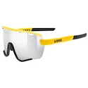 Sportbril Uvex  Sportstyle 236 Set Sunbee-Black Mat/Mir.Silver Cat. 3 + Cat. 0 (S5330046216)