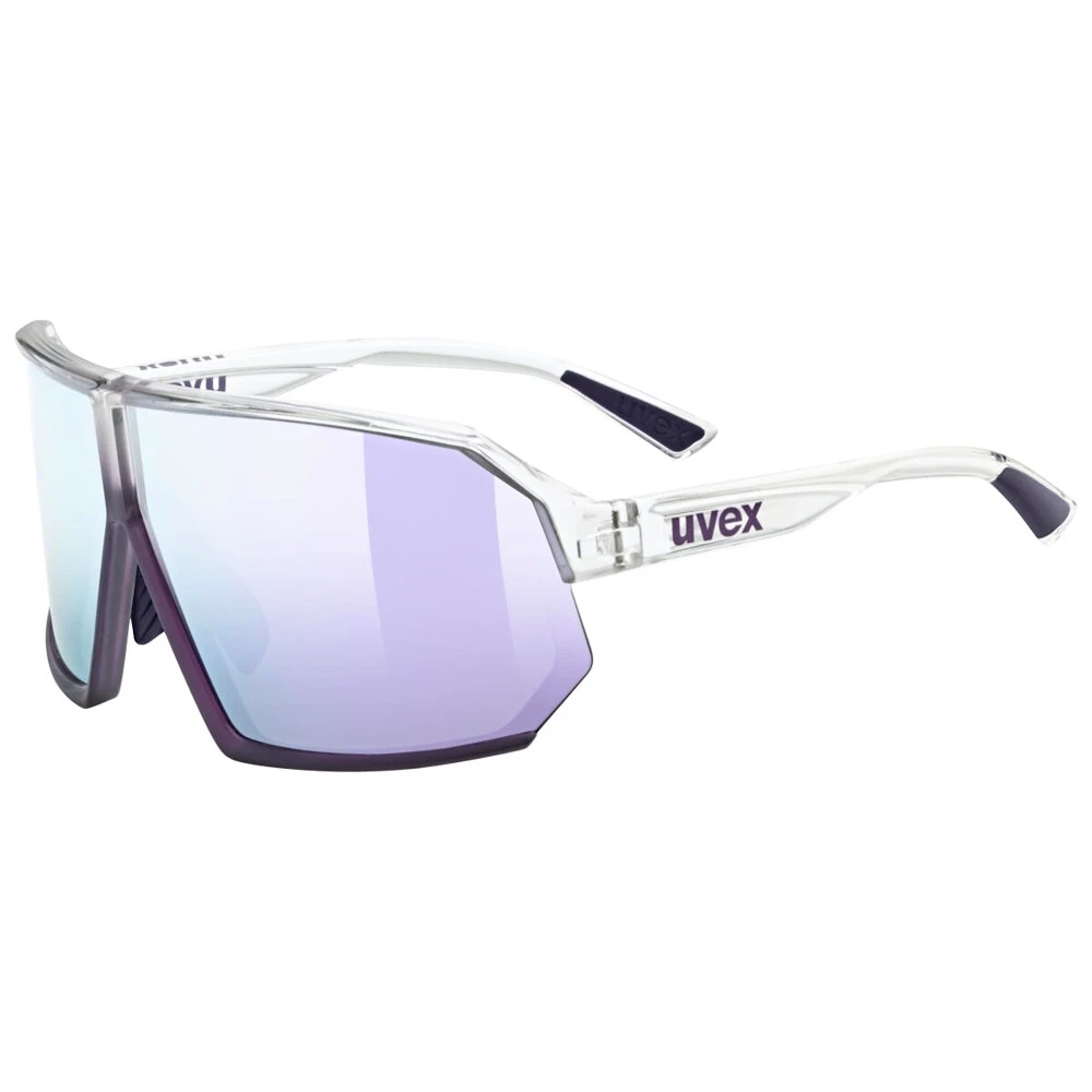 Sportbril Uvex  Sportstyle 237 Clear-Met Purp/Mir.Lav (S5330589416)