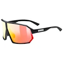 Sportbril Uvex  Sportstyle 237 Cv Black Matt/Mir.Red (S5330862287)