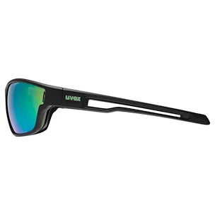 Sportbril Uvex  Sportstyle 806 Black Matt/Mir.Green (S5330872215)
