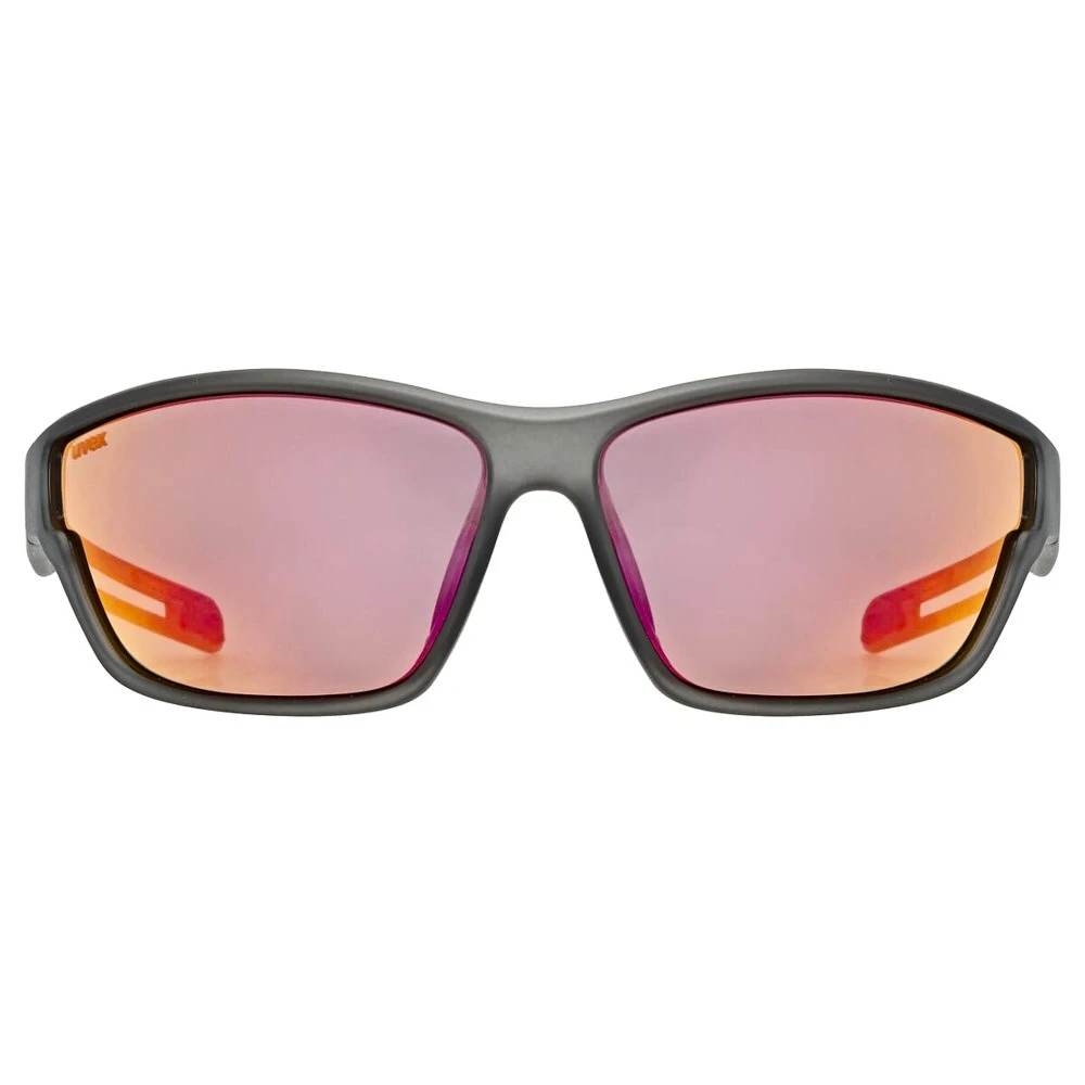 Sportbril Uvex  Sportstyle 806 Smoke Matt/Mir.Red (S5330872213)