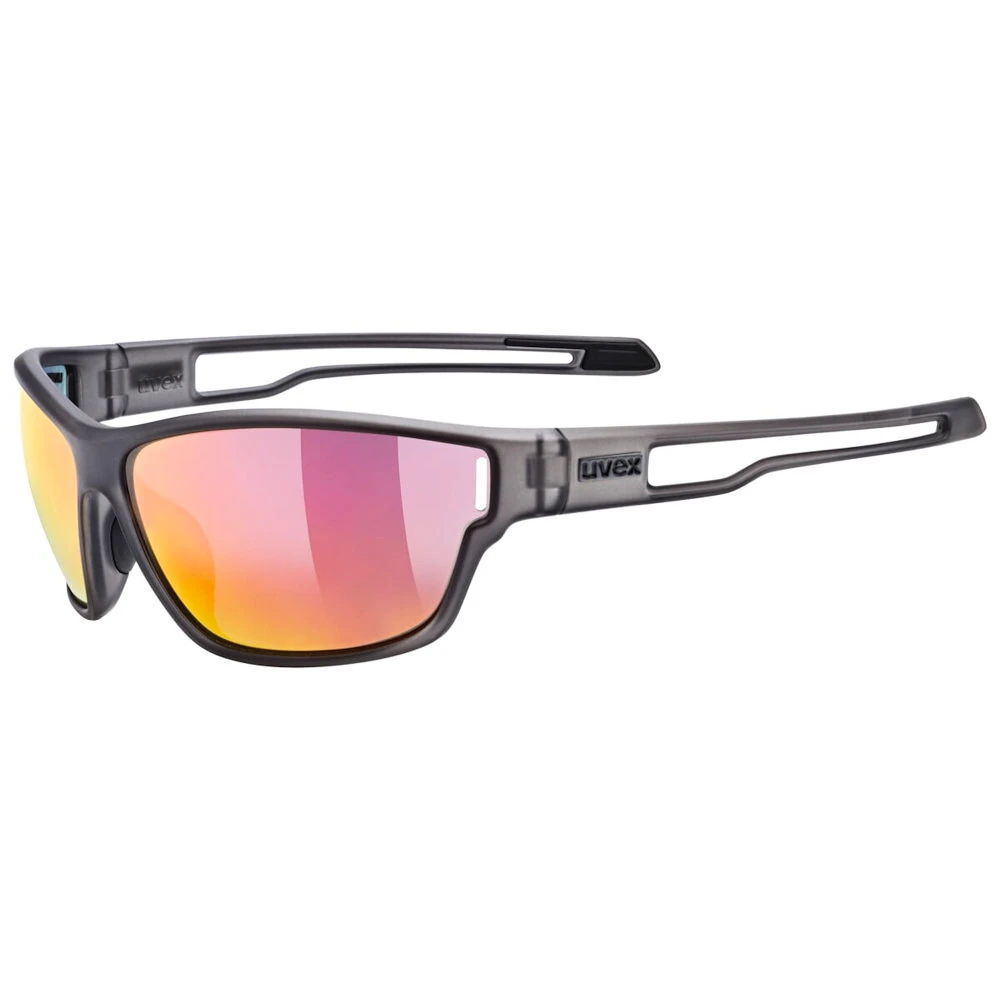 Sportbril Uvex  Sportstyle 806 Smoke Matt/Mir.Red (S5330872213)