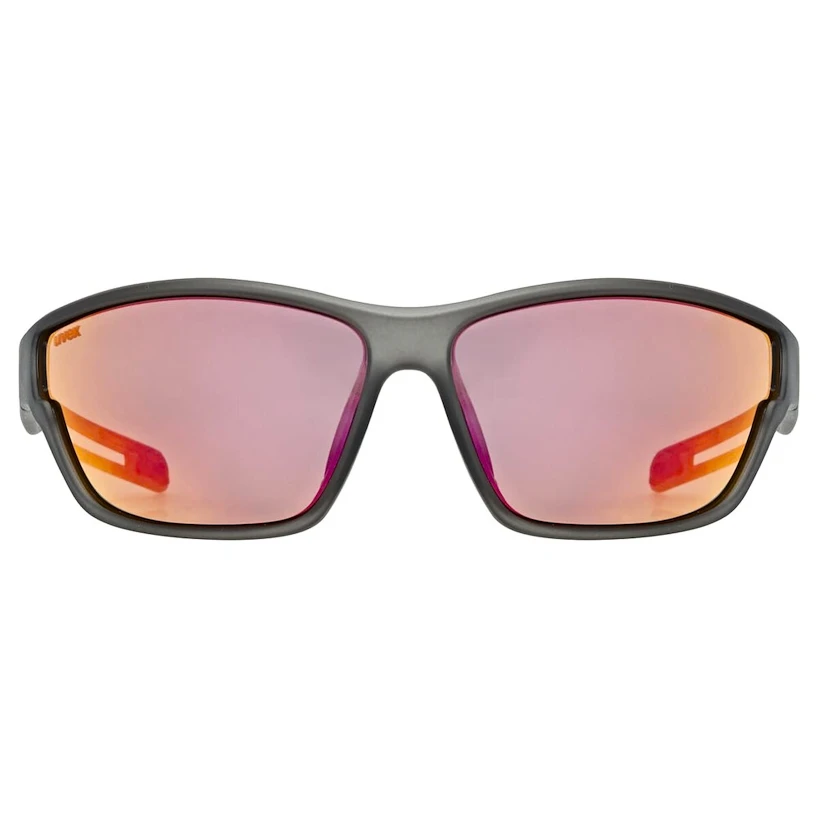 Sportbril Uvex  Sportstyle 806 Smoke Matt/Mir.Red (S5330872213)