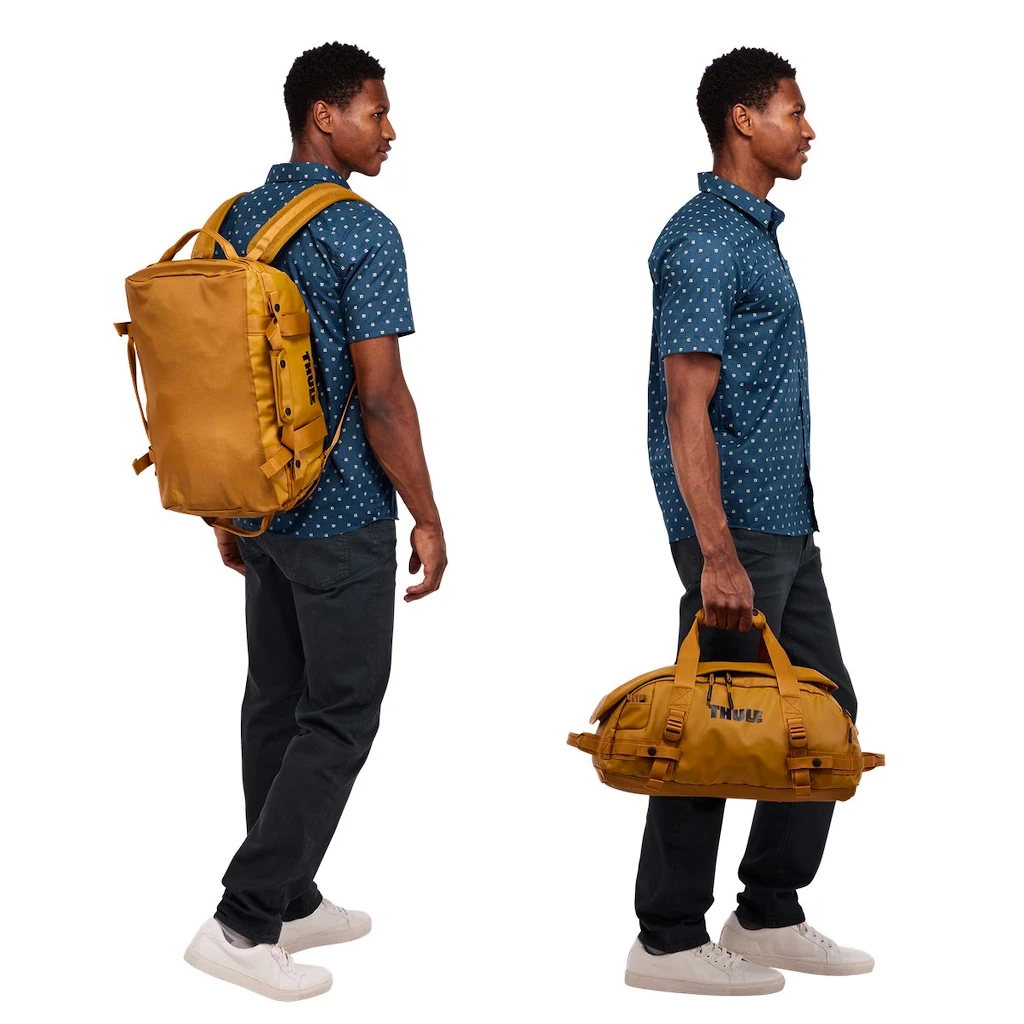 Sporttas Thule Chasm Recycled Duffel 30L - Golden