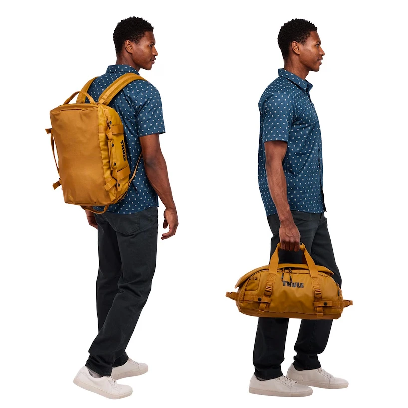 Sporttas Thule Chasm Recycled Duffel 30L - Golden