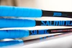 Squashracket Salming  Grit Feather Racket Black/Cyan