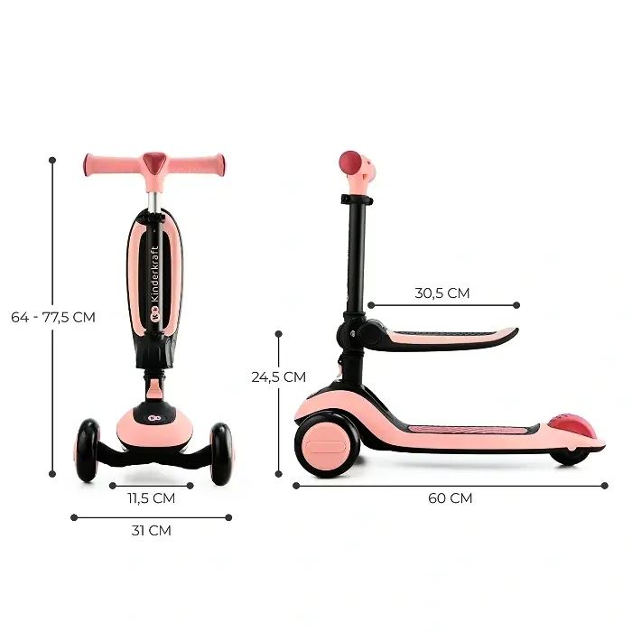 Step Kinderkraft Halley Rose Pinki