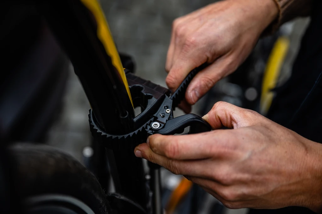 Stepdrager voor de trekhaak TMK  FLY Footbike 02 - black