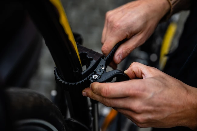 Stepdrager voor de trekhaak TMK  FLY Footbike 02 - black