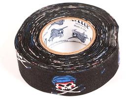 Stickblad tape Blue Sports ANDOVER PRINTED 24 mm x 18 m Skulls 