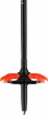 Stokken Leki  Haute Route 2 Dark anthracite - Dark red - Black 110-150