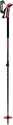 Stokken Leki  Haute Route 2 Dark anthracite - Dark red - Black 110-150