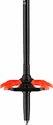 Stokken Leki  Haute Route 2 Dark anthracite - Dark red - Black 110-150