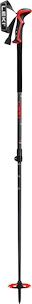 Stokken Leki  Haute Route 2 Dark anthracite - Dark red - Black 110-150