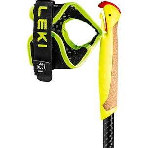 Stokken voor trail running Leki  Evotrail FX.One TA, black-neonyellow-dark anthracite 125 cm