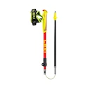 Stokken voor trail running Leki  Ultratrail FX Junior, naturalcarbon-bright red-neonyellow, 95 - 110 cm