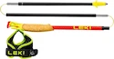 Stokken voor trail running Leki  Ultratrail FX.One Superlite, bright red-neonyellow-naturalcarbon
