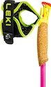Stokken voor trail running Leki  Ultratrail FX.One Superlite, neonpink-neonyellow-naturalcarbon