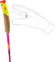 Stokken voor trail running Leki  Ultratrail FX.One Superlite, neonpink-neonyellow-naturalcarbon