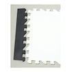 Strip voor het beëindigen van synthetisch ijs WinnWell  HOCKEY TILE EDGING SMOOTH BEVEL 18" x 3.65" x 0.45" GREY