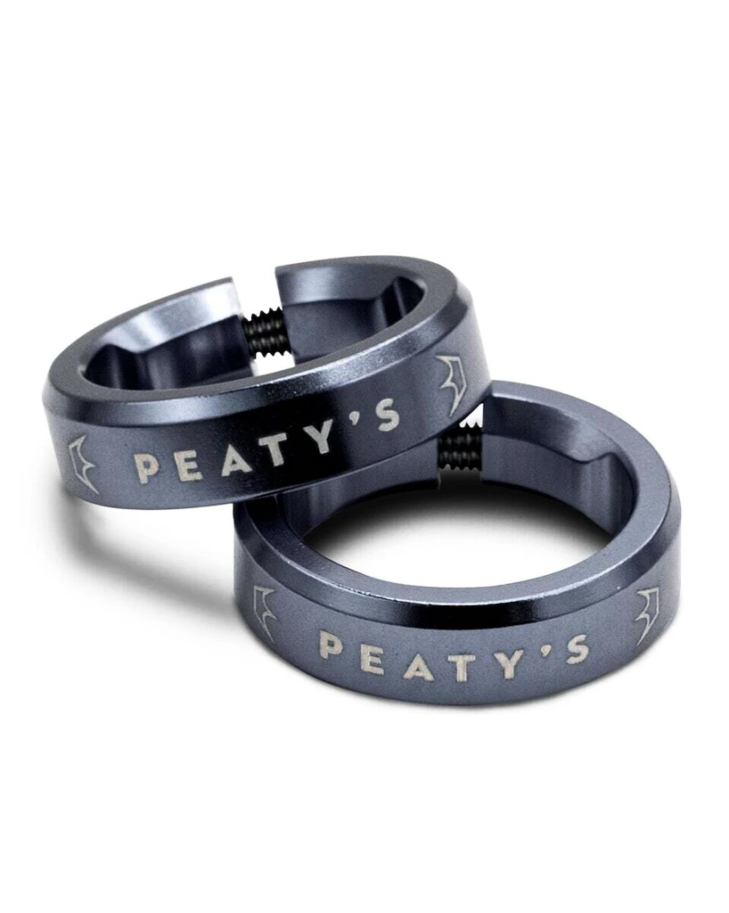 Stuurklemmen PEATY'S  Monarch lock ring slate (pgm-lck-rng-slt-10)
