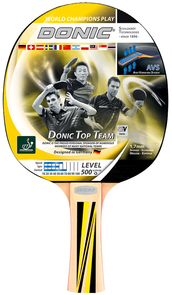 Tafeltennisbatje Donic Schildkröt  Top Team 500