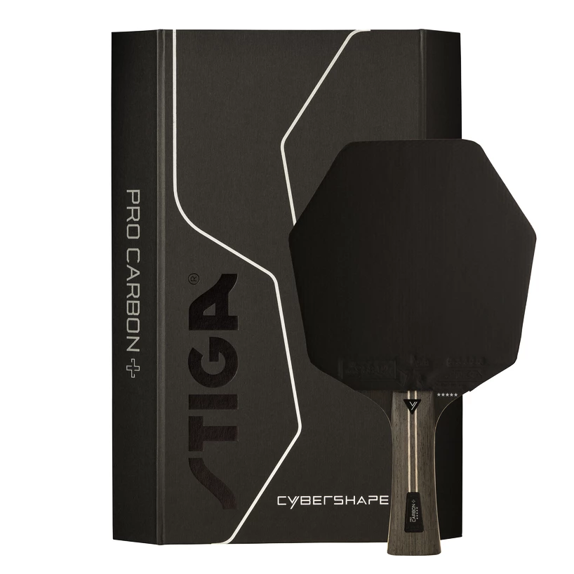 Tafeltennisbatje Stiga Cybershape Pro Carbon Plus 5 Star