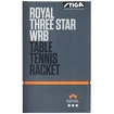 Tafeltennisbatje Stiga  Stiga Royal 3-Star WRB