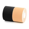 Tape BronVit  Sport kinesiology tape balení 2 x 6m – classic – černá + béžová