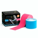 Tape BronVit  Sport kinesiology tape balení 2 x 6m – classic –  modrá + růžová