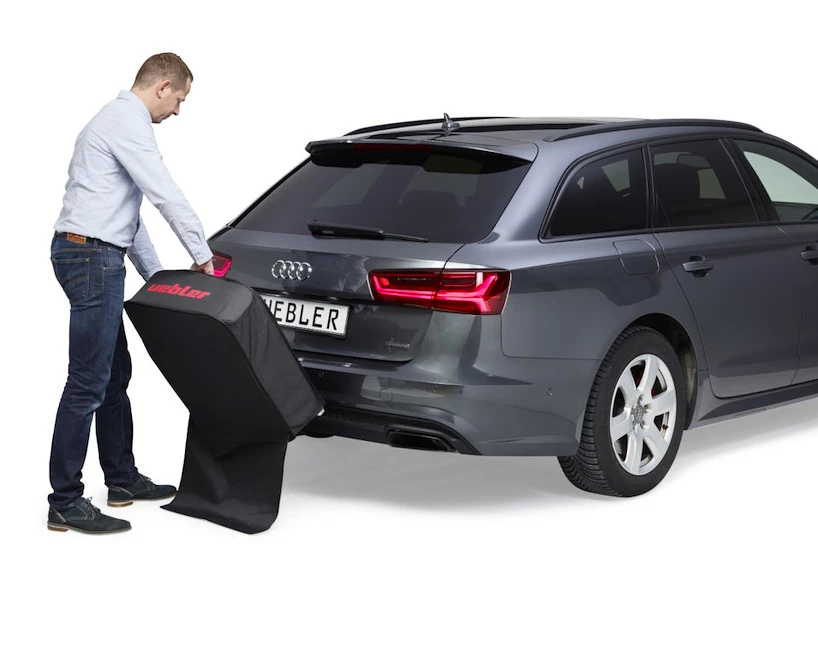 Tas voor fietsendrager Uebler  i41 S (DC)