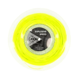Tennis besnaring Dunlop Explosive Speed Yellow 1.25 Reel (200 m)