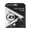 Tennis besnaring Dunlop  Explosive Spin Black 1.25 Set (12 m)