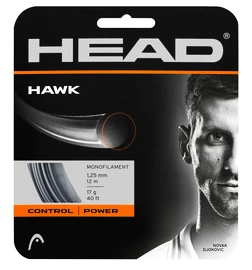 Tennis besnaring Head Hawk Grey 1.20 mm (12 m)