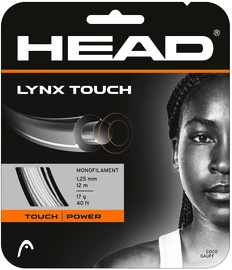 Tennis besnaring Head Lynx Touch Transparent Black Set (12 m)