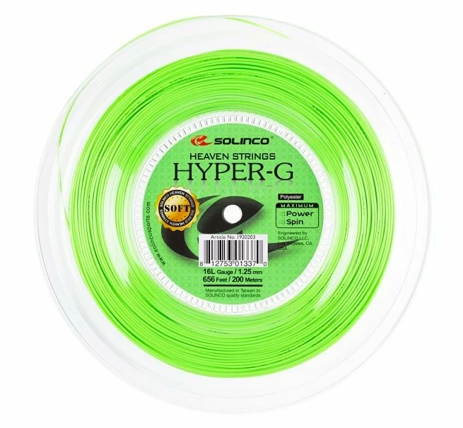 Tennis besnaring Solinco  Hyper-G Soft (200 m)