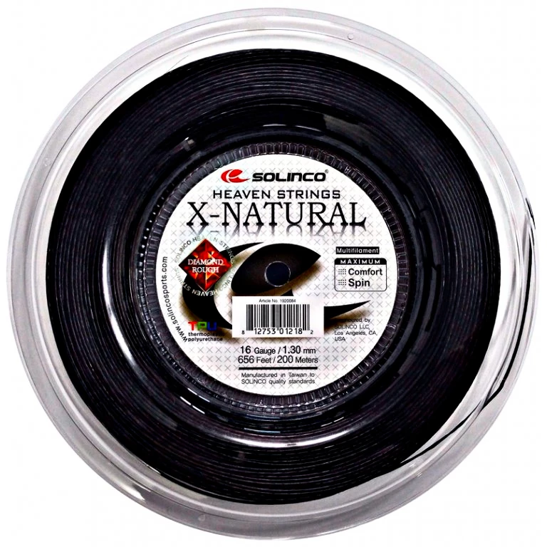 Tennis besnaring Solinco  X-Natural (200 m)