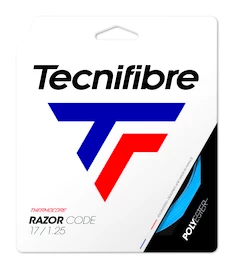 Tennis besnaring Tecnifibre Razor Code Blue 1,25 mm (12m)