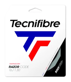Tennis besnaring Tecnifibre Razor Code Carbon 1,30 mm (12m)