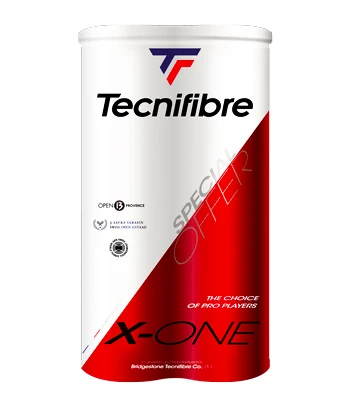 Tennisballen Tecnifibre  X-One Bipack (2x4 Pack)