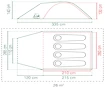 Tent Coleman  Darwin 4+