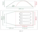 Tent Coleman  Darwin 4+