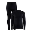 Thermische herenset Craft Core Warm Baselayer Black  XL