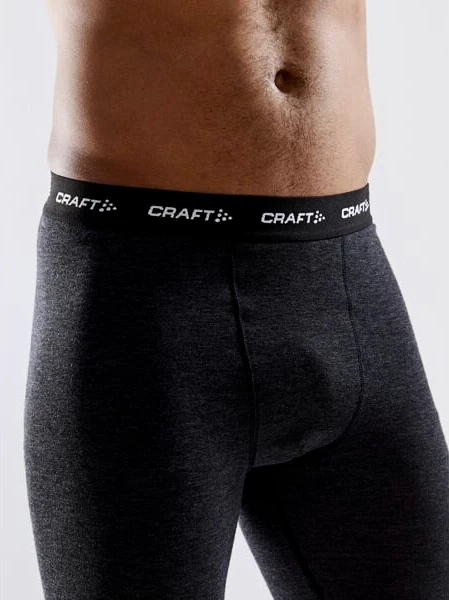 Thermische herenset Craft  Core Wool Merino black